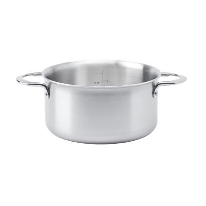 Casserole posuda ALCHIMY, 20 cm, 2,5 l, nehrđajući čelik, de Buyer
