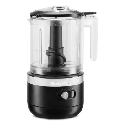 Električna sjeckalica 5KFCB519, bežična, mat crna, KitchenAid