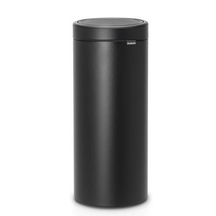 Kanta za otpatke na dodir TOUCH KANT NOVO, 30 l, mineralno crna, Brabantia