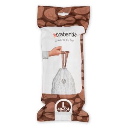 Vreće za smeće L PERFECTFIT, 40-45 l, 20 kom, Brabantia