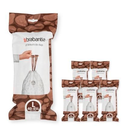 Vreće za smeće L PERFECTFIT, 40-45 l, 120 kom, Brabantia