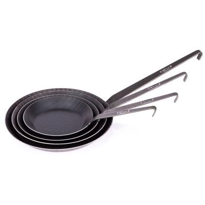 Tava za prženje SP28, 28 cm, indukcija, kuhanje na otvorenom, kovani čelik, Petromax