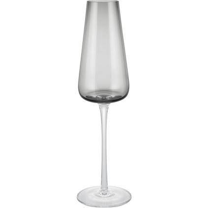 Čaša za šampanjac BELO, set od 2 kom, 200 ml, siva, Blomus