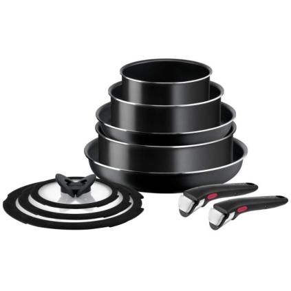 Set posuđa za jelo INGENIO EASY ON L1599143, set od 10 kom, neprijanjajuća površina, Tefal