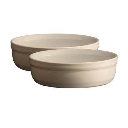 Posuda za crème brûlée, 12 cm, set od 2 kom, krem, Emile Henry