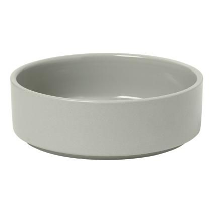 Zdjela za posluživanje PILAR S, ⌀ 14 cm, 320 ml, svijetlo siva, keramika, Blomus