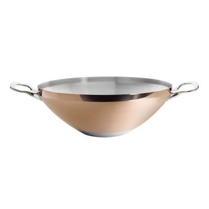 Wok PRIMA MATERA, 32 cm, bakar, de Buyer