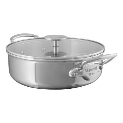 Casserole lonac M'COOK, 24 cm, sa staklenim poklopcem, Mauviel