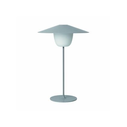 Prenosiva stolna lampa ANI L, 49 cm, LED, toplo siva, Blomus