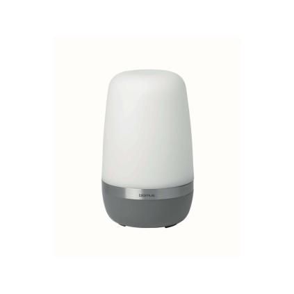 Prenosiva stolna lampa SPIRIT J, LED, siva, Blomus