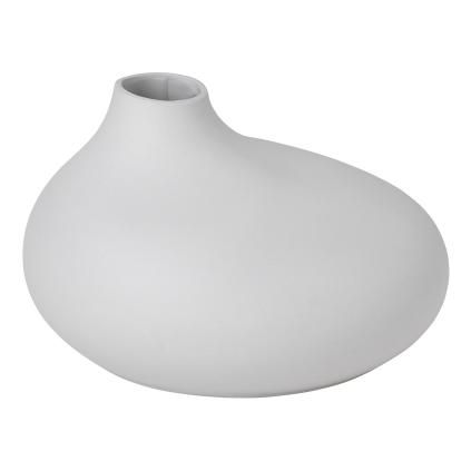 Vaza NONA, svijetlo siva, porculan ,Blomus