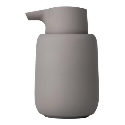 Dozator za tekući sapun SONO, 250 ml, sivo-smeđa, Blomus