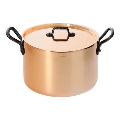Bakar visoki lonac s lijevanim željezom uši O 24 cm Inocuivre de Buyer