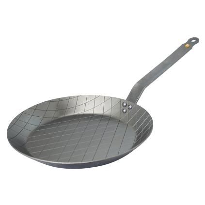 Tava za odreske MINERAL B, 28 cm, čelik, de Buyer