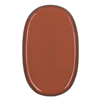 Oval za posluživanje CARACTERE, 35 cm, cimet, REVOL