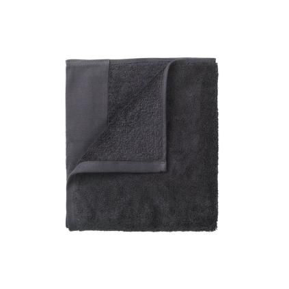 Ručnik za ruke RIVA, set od 4 kom, 30 x 30 cm, tamno siva, Blomus