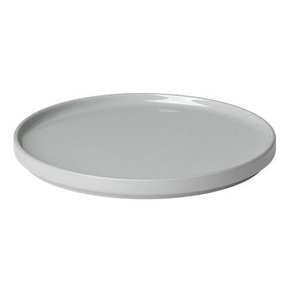 Desertni tanjur PILAR, 20 cm, sivi, Blomus