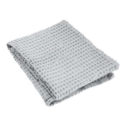 Kupaonski ručnik CARO, 50 x 100 cm, svijetlo siva, Blomus