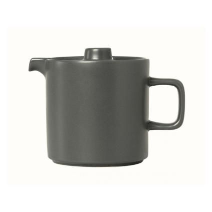 Čajnik PILAR, 1 l, tamno siva, keramika, Blomus