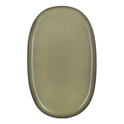 Oval za posluživanje CARACTERE, 35 cm, kaki, REVOL