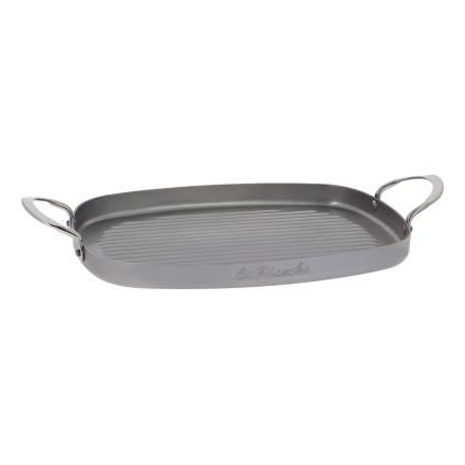 Grill tava MINERAL B, 38 x 26 cm, čelik, de Buyer