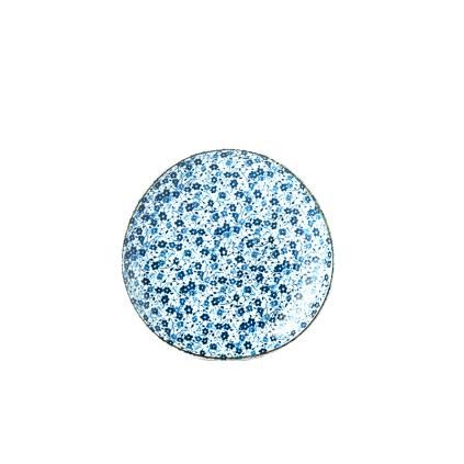Desertni tanjur BLUE DAISY, 19 cm, MIJ