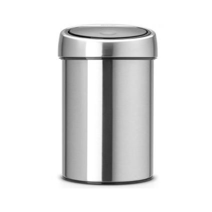 Kanta za otpatke na dodir TOUCH BIN, 3 l, mat čelik, Brabantia