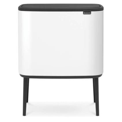 Kanta za otpatke na dodir BO, 3 x 11 l, bijela, Brabantia