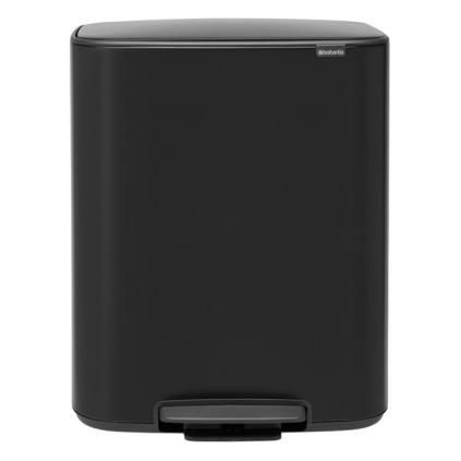 Kanta s pedalom BO, 60 l, crna, Brabantia