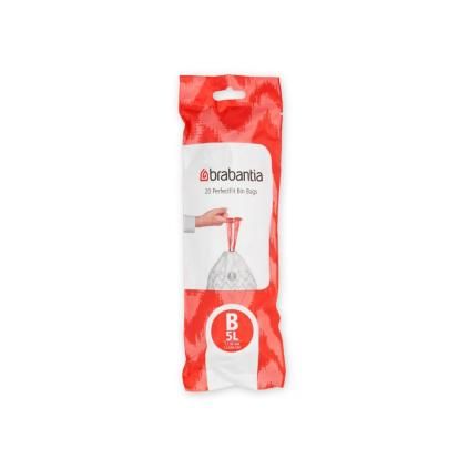 Vreće za smeće B PerfectFit, 5 l, 20 kom, Brabantia