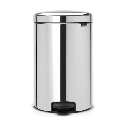 Kanta s pedalom NEWICON, 20 l, sjajni čelik, Brabantia