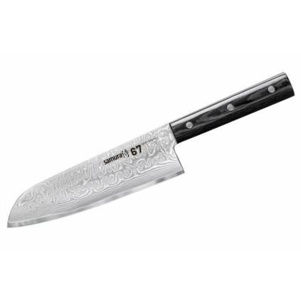 Santoku nož DAMASCUS 67, 17,5 cm, Samura