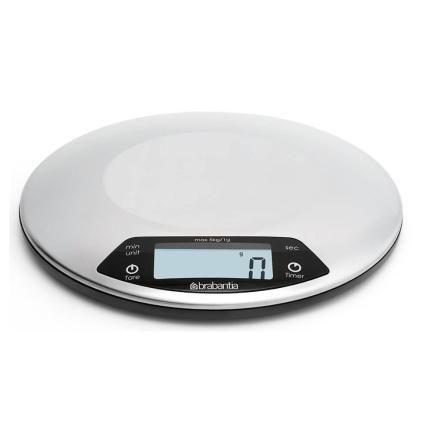 Digitalna vaga za hranu, okrugla, Brabantia