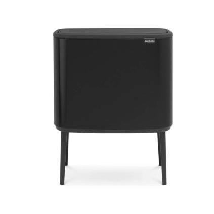 Kanta za otpatke na dodir BO, 3 x 11 l, mat crna, Brabantia