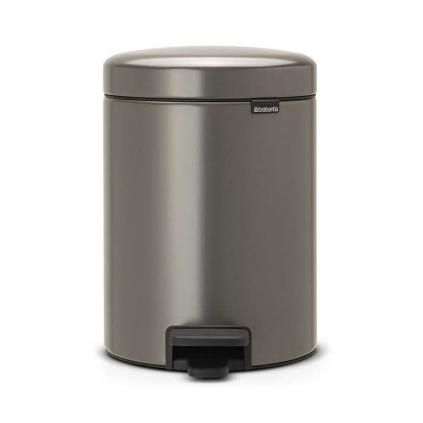 Kanta s pedalom NEWICON, 5 l, platina, Brabantia