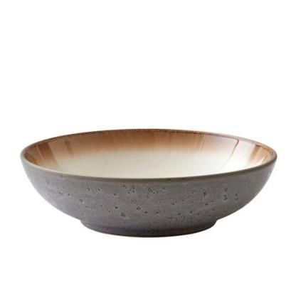 Zdjela, 20 cm, sivo/krem, Bitz