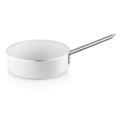 Sauté tava WHITE LINE 24 cm, keramika,Eva Trio