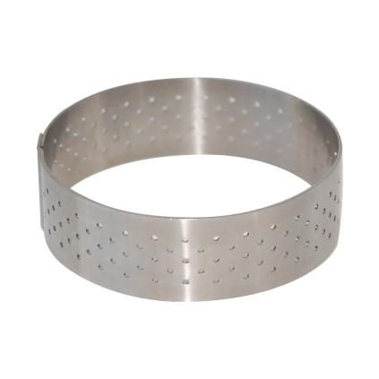 Obruč za tortu, 5,5 cm, okrugli, visoki, nehrđajući čelik, de Buyer