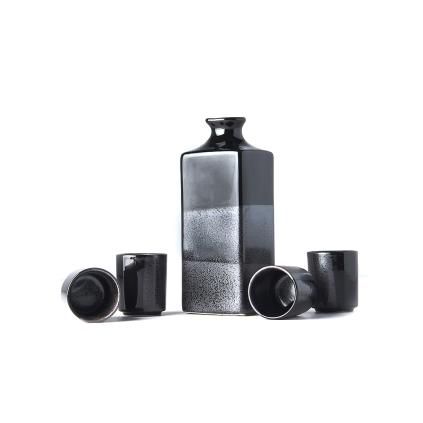 Sake set GUNMETAL, 5 kom, MIJ