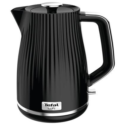 Električno kuhalo LOFT 1,7 l, crna, Tefal