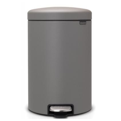 Kanta s pedalom NEWICON, 20 l, mineralno siva, Brabantia
