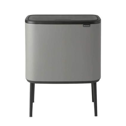 Touch kanta za otpatke BO TOUCH KANTA 11 + 23 l, mineralno siva, Brabantia