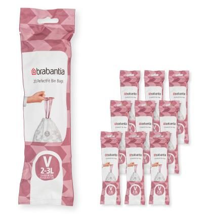 Vreće za smeće V PERFECTFIT, 3 l, 200 kom, Brabantia