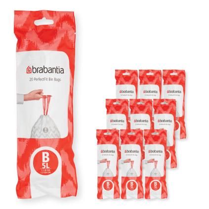 Vreće za smeće B PERFECTFIT, 5 l, 200 kom, Brabantia