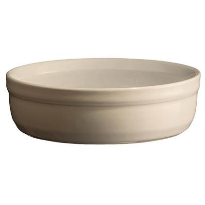 Posuda za creme brulée, 12 cm, krem, glina, Emile Henry