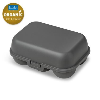 Posuda za jaja EGGS TO GO MINI, 17 cm, za 6 jaja, prirodno pepeljasto siva, Koziol