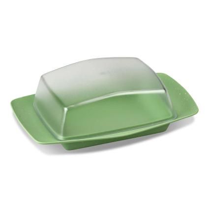 Posuda za maslac, RIO 17,5 cm, prirodno lisnato zelena, plastika, Koziol