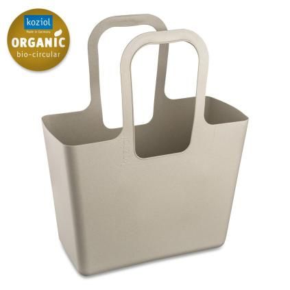 Torba za kupovinu TASCHE XL, organska prirodna siva, Koziol