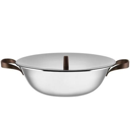 Wok EDO, 34 cm, 5,8 l, nehrđajući čelik, Alessi