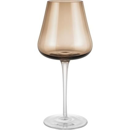 Čaša za bijelo vino BELO, set od 2 kom, 400 ml, smeđa, Blomus